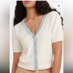 Levis JOSIE SHORT SLEEVE CARDIGAN size S New